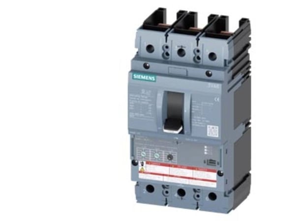 Siemens 3VA6115-5HL31-0AA0 Strömbrytare 1 st Inställningsområde (ström): 60 - 150 A Kopplingsspänning (max.): 600 V/AC (B x H x D) 105 x 198 x 86 mm