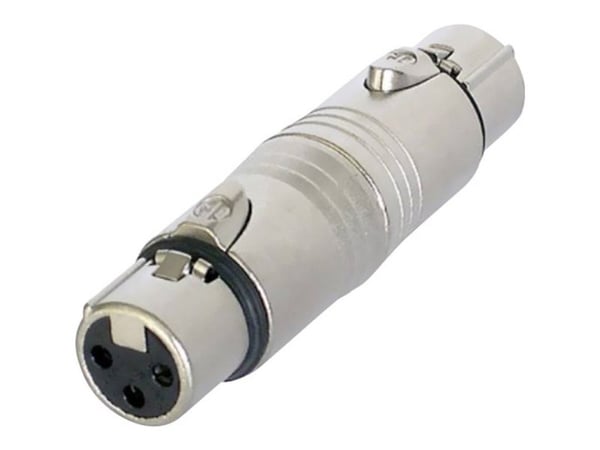 Neutrik NA3FF, XLR, XLR, Grå