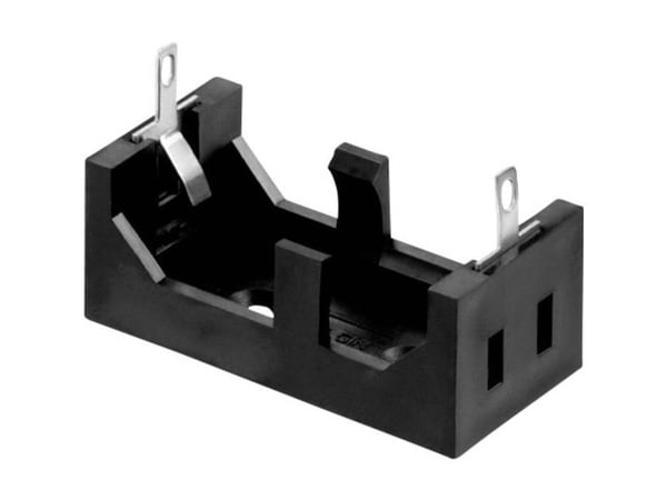 Bulgin BX0123 batteriholder 1x CR123 loddetilkobling (L x B x H) 41,3 x 20 x 24 mm
