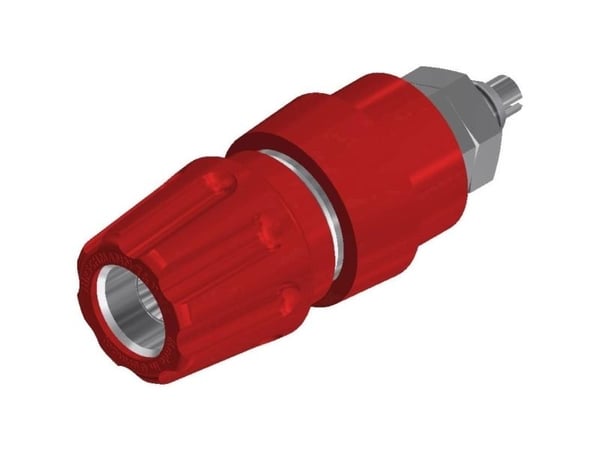 Hirschmann Test & Measurement PKNI 10 B Polklemme Rød 63 A 1 stk