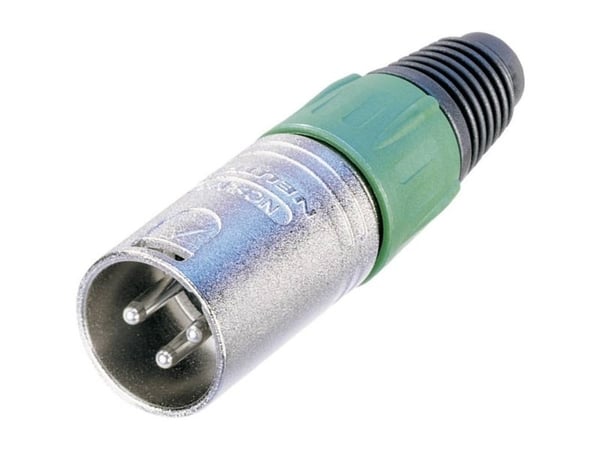 Neutrik NTR-NC3MX, XLR, Sort, Sølv, Messing, Nickel, Polyamid, Polyoksymetylen (POM), Polyurethan, Zink-stål, UL, UL 94 HB, IEC 61076-2-103, IP 40,...