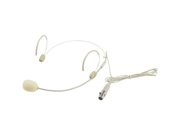Omnitronic 13063311, Scene/opptreden, Kondensator, Koblet med ledninger (ikke trådløs), XLR-3, Hvit, Metall