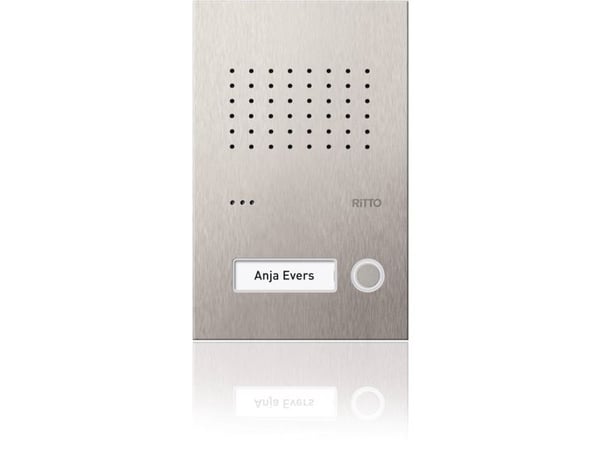 Schneider Electric GmbH dørstasjon Acero Pur rustfritt stål 1WE (RGE1810125)