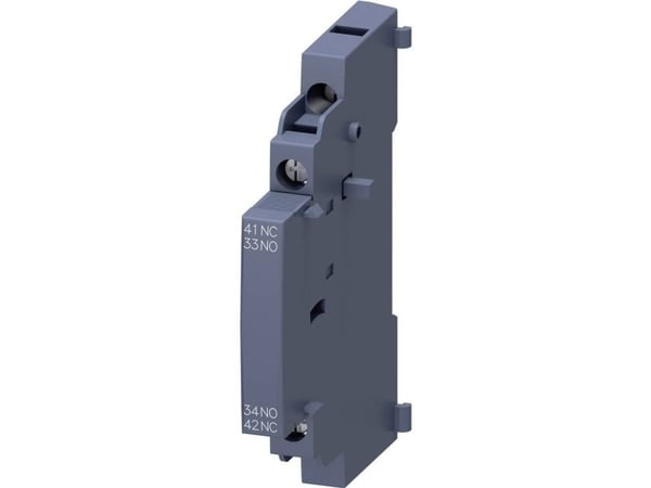 Siemens 3RV2901-1A Apukosketinlohko 1 kpl Kytkentäjännite (max.): 400 V/AC (B x K x S) 9,5 x 90 x 70 mm