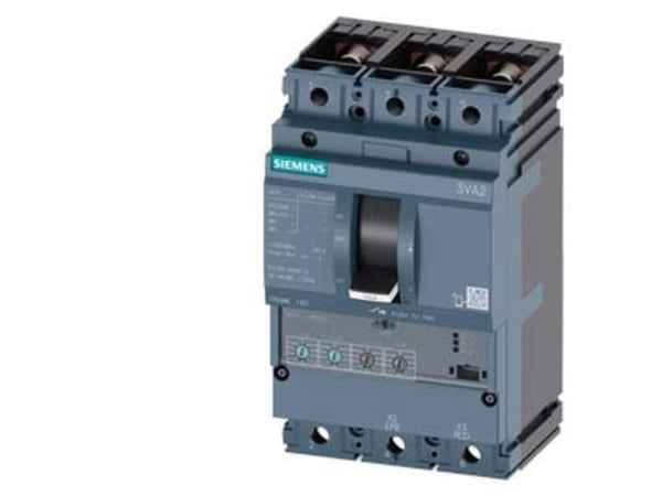 Siemens 3VA2125-5HN32-0AA0 Katkaisija 1 kpl Asetusalue (virta): 10 - 25 A Kytkentäjännite (max.): 690 V/AC (L x K x S) 105 x 181 x 86 mm