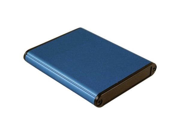 Hammond Electronics 1455A802BU universalkapsling 80 x 70 x 12 aluminium blå 1 stk