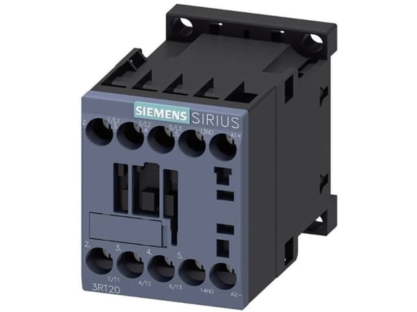 Siemens 3RT2017-1BB41, Kontaktor, Sort, Vekselstrøm/jævnstrøm, 294 g, 61,5 mm, 50 mm