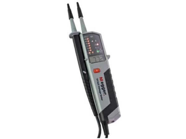 Megger TPT420 topolet spenningsmåler CAT IV 1000 V LED, LCD, akustikk