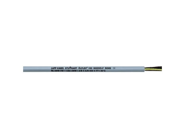 LAPP ÖLFLEX® 150 Styreledning 6 G 1 mm² Grå 15206-75 75 m