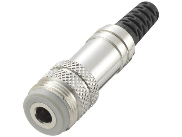TRU COMPONENTS 718927 3,5 mm jackplugg 4-polet stereo sølv (1 stk.)