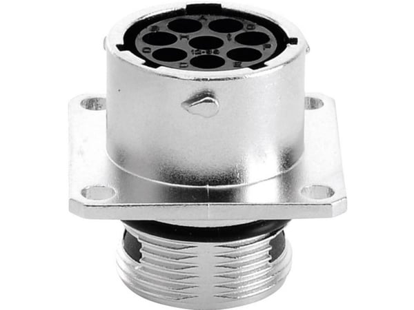 Amphenol RT0012-8SNH, suora, pistorasia, nikkeli, IP67