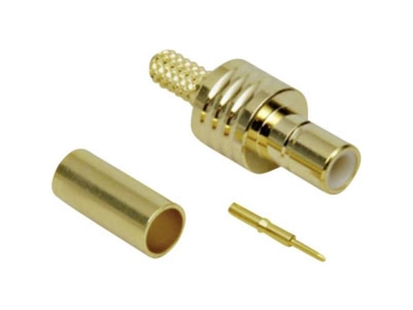 TRU COMPONENTS 1579398 SMB-liitin Liitin, suora 50 Ω 1 kpl