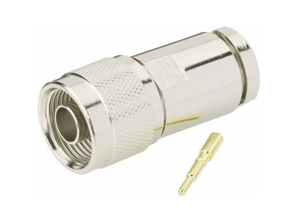 TRU COMPONENTS 1579384 N-liitin Liitin, suora 1 kpl