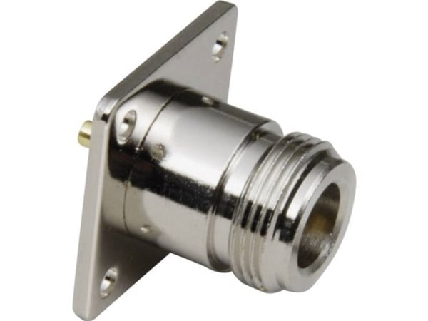 TRU COMPONENTS 1579389 N-liitin Liitäntä, uppoasennus pystysuoraan 1 kpl