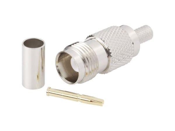 TRU COMPONENTS 1579329 TNC-liitin Liitäntä, suora 50 Ω 1 kpl