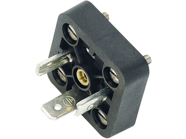 Sidonta 43-1713-000-03 Musta Tolpat:2+PE Sisältö: 1 kpl