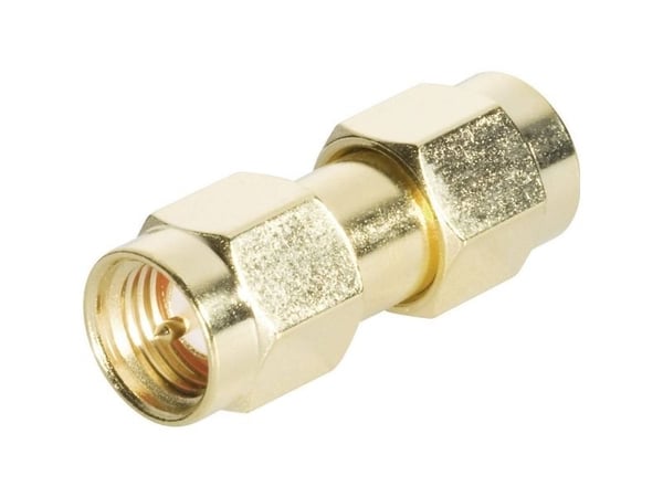 TRU COMPONENTS 1579289 SMA-sovitin SMA-pistoke - SMA-pistorasia 1 kpl