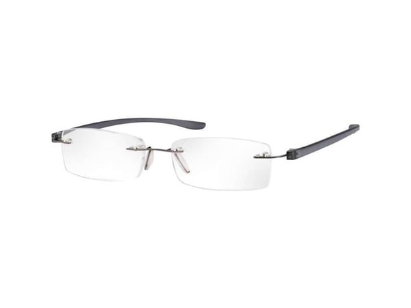 Eschenbach 2913-215, Plast, Unisex, Rektangel, Rammeløs, Plast, Antrasitt