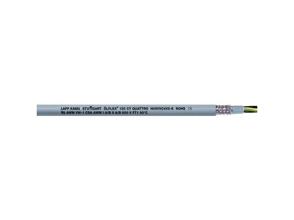 LAPP ÖLFLEX® 150 CY Styreledning 2 x 1 mm² Grå 15702-75 75 m