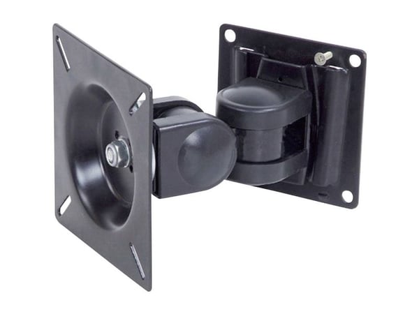 Value 17.99.1121, 75 x 75 mm, 100 x 100 mm, 0 - 180°, 180°, Stål, Sort