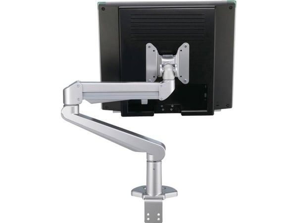 ROLINE LCD Monitor Stand Pneumatic, Desk Clamp, Pivot 2 Joints