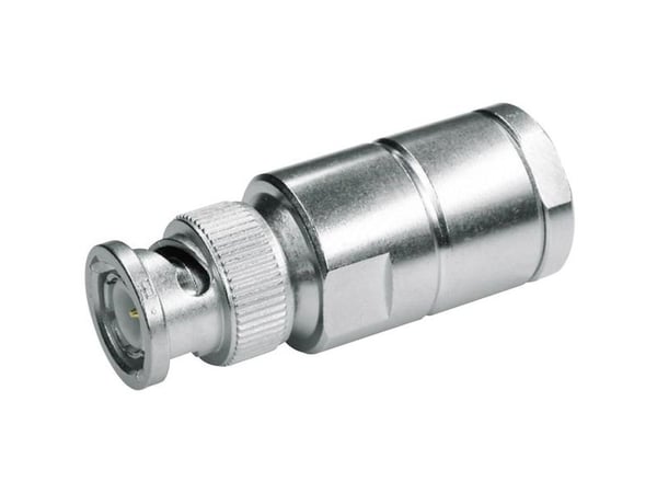 Telegärtner J01150A0121, BNC, Uros, 50 O, Ruostumaton teräs, Metalli, 1 kpl