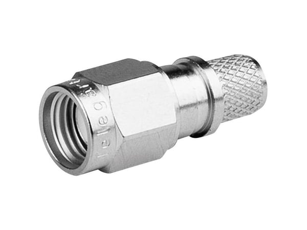 Telegärtner R-SMA Straight Plug G30 (1.5/3.8); H 155 solder/crimp