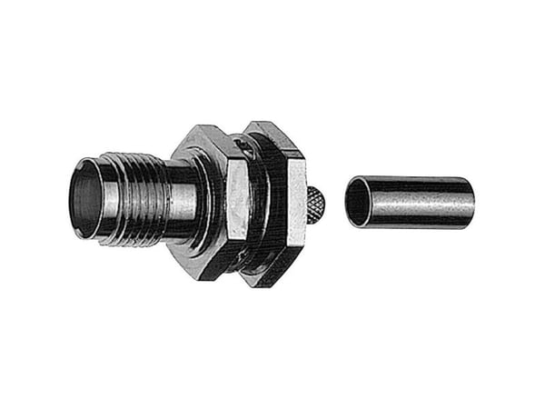 Telegärtner J01011R0000 J01011R0000 R-TNC-liitin Liitäntä, suora 50 Ω 1 kpl