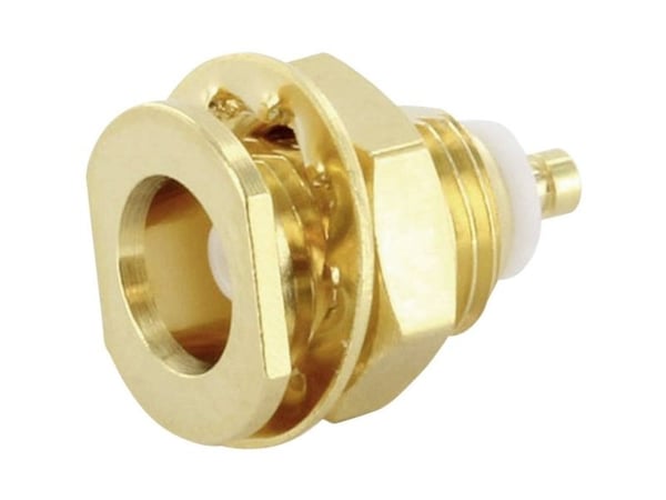Telegärtner J01271A0101 J01271A0101 J01271A0101 MCX-liitin Liitäntä, uppoasennus pystysuoraan 50 Ω 1 kpl
