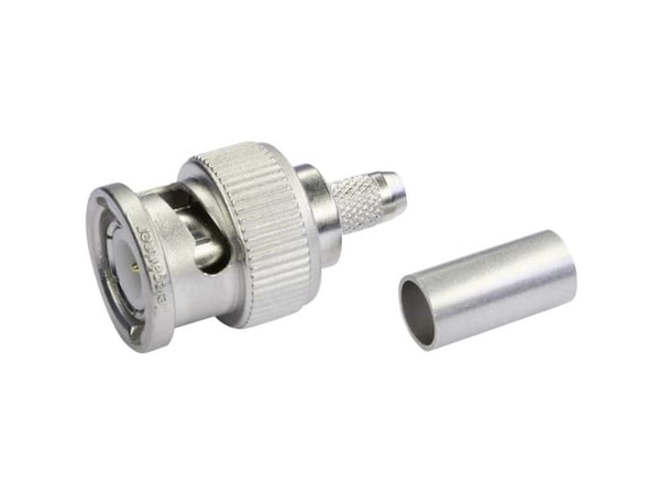 Telegärtner J01002A0030 J01002A0030 BNC-kontakt Kontakt, rak 75 Ω 1 st