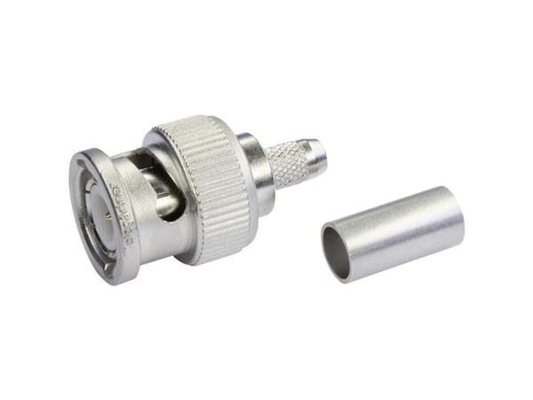Telegärtner BNC-kabelkontakt Crimp G13/G50 75 Ohm crimp/crimp Professional A0204 G13 (0,4/2,5) – 5 st (J01002A1350)
