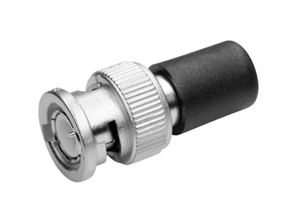 Telegärtner J01006A1373, BNC, 93 O, Sort, Rustfritt stål