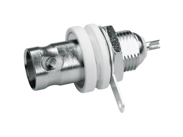 Telegärtner J01001B1222 J01001B1222 BNC-liitin Liitäntä, uppoasennus pystysuoraan 50 Ω 1 kpl