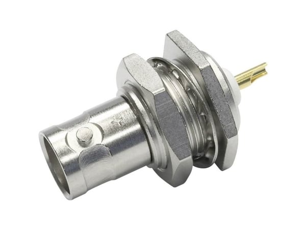 Telegärtner J01001A1225 J01001A1225 J01001A1225 BNC-liitin Liitäntä, uppoasennus pystysuoraan 50 Ω 1 kpl