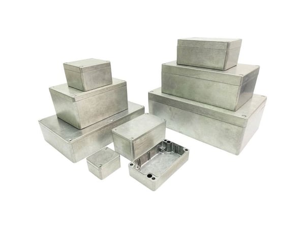 Gainta G117 universalkabinett 160 x 100 x 81 mm aluminium (natur) 1 stk