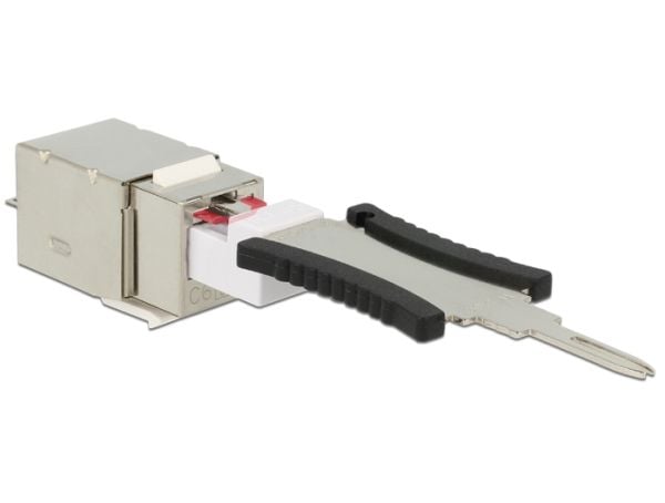 DeLOCK Keystone-moduuli - Modulaarinen tolppa - RJ-45