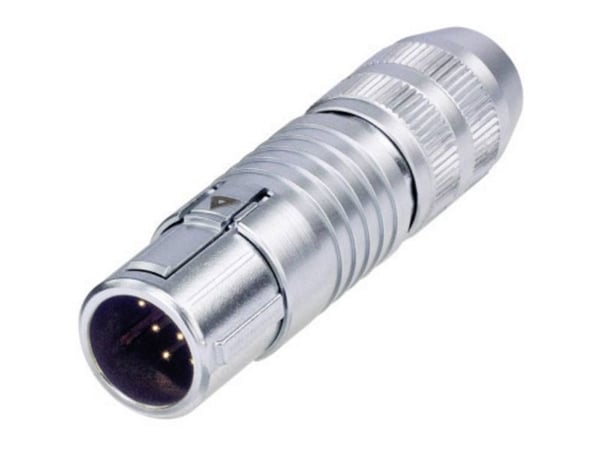 Neutrik MSCM12 rundstik (miniCON), likt samlet poltall: 12-serie, 1 stk.