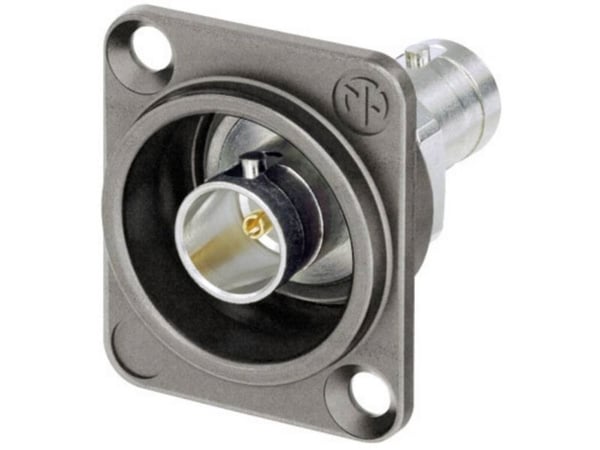 Neutrik NBB75DFIX-CON BNC-gjennomføring BNC-kontakt 1 stk