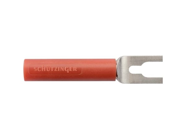 Schützinger LB 4-KS Ni / 9 / RT laboratorietilkobling rød (1 stk.)