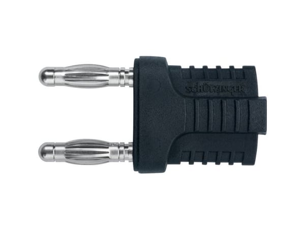 Schützinger KURZ 14-4 IG MB Ni / SW Kortslutningsstik Sort 1 stk