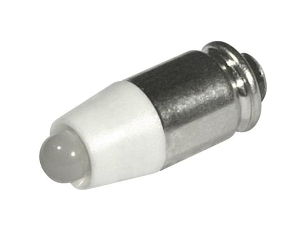 CML LED-merkkivalo T1 3/4 MG Viileän valkoinen 12 V/DC, 12 V/AC 900 mcd