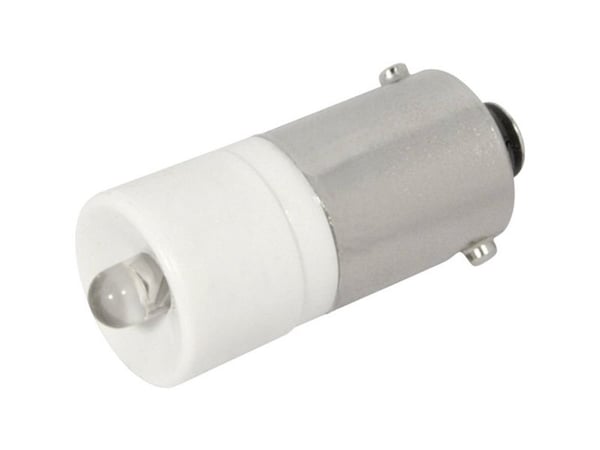 CML LED-merkkivalaisin BA9s Lämmin valkoinen 24 V/DC, 24 V/AC 1350 mcd 1350 mcd
