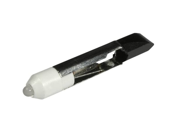 CML LED-merkkivalaisin T 6.8 Lämmin valkoinen 24 V/DC, 24 V/AC 1530 mcd 1530 mcd