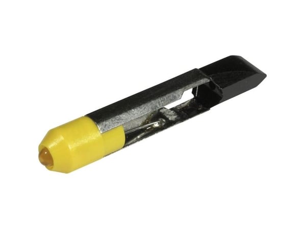 CML LED-merkkivalo T 6.8 Keltainen 24 V/DC, 24 V/AC 340 mcd