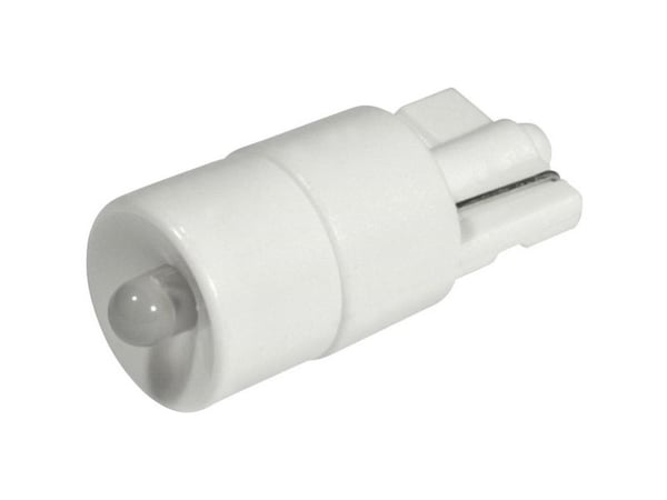 CML LED-merkkivalo W2,1x9,5d Lämmin valkoinen 12 V/DC, 12 V/AC 1620 mcd 1620 mcd
