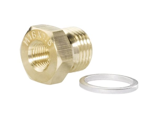 Equus 6918 gängadapter regulator för oljetemperatur/oljtrycksregulator M16 x 1.5