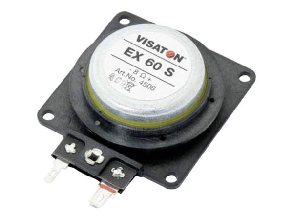 Visaton VS-EX60S, Svart, 12 g