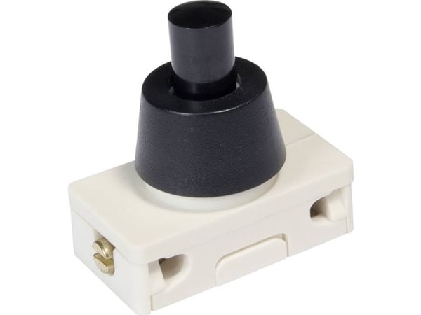 interBär inter BÄR Painekytkin 250 V/AC 2 A 1 x Off/On Klikkende (L x B) 25 mm x 14 mm 1 stk 1 stk