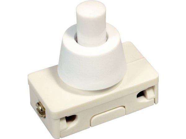 interBär inter BÄR Painekytkin 250 V/AC 2 A 1 x Off/On Klikkende (L x B) 25 mm x 14 mm 1 stk 1 stk