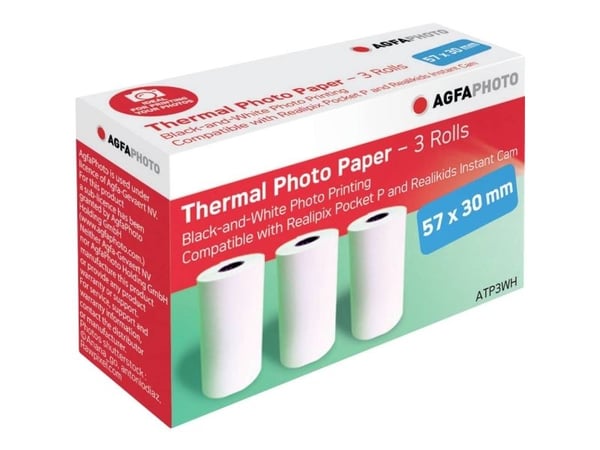 AgfaPhoto ATP3WH instantfotofilm 3-pk 57 x 30 mm